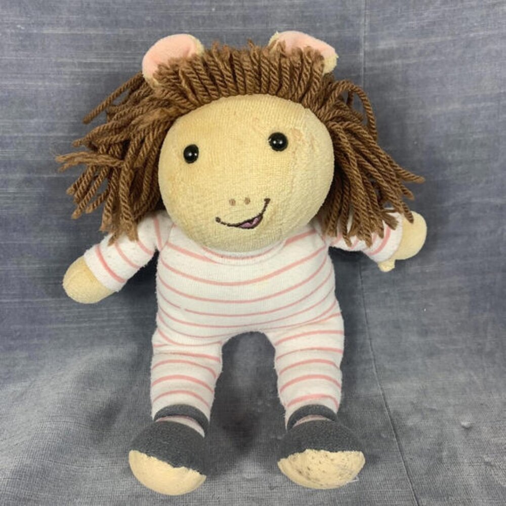 Eden DW Plush Doll Vintage 1996 Arthur Sister Aardvark PBS 10inchNo Dress Or Tag